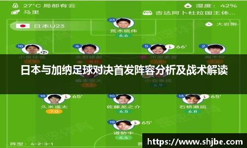百乐博blb日本与加纳足球对决首发阵容分析及战术解读